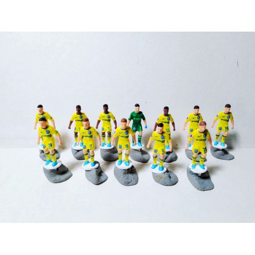 Subbuteo Andrew Table Soccer Chelsea 2018-19 no bases np box only 12 players
